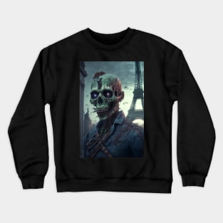 Zombie in Paris Crewneck Sweatshirt